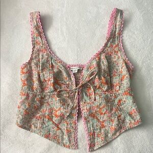 American Eagle Floral Top